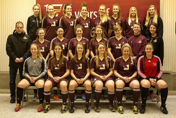 Women's Soccer Team Photo 2014-15