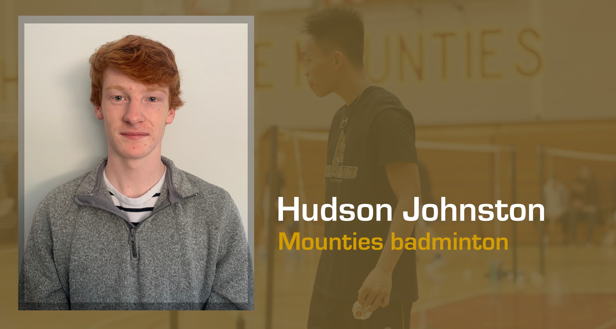 Hudson Johnston to join Mounties badminton program