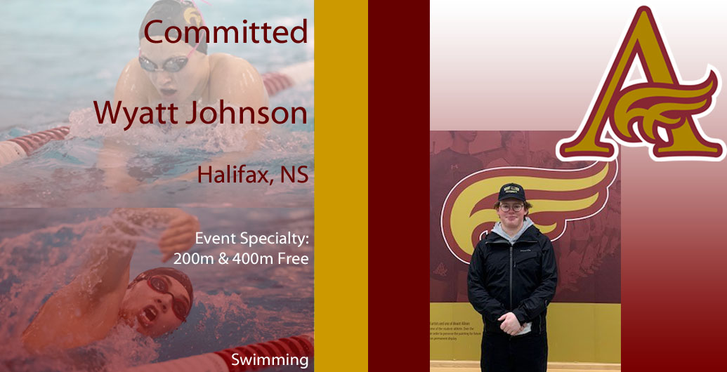 Mounties Swimming Welcomes Wyatt Johnson