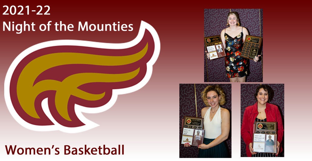 2021-22 Night of the Mounties Women's Basketball Awards