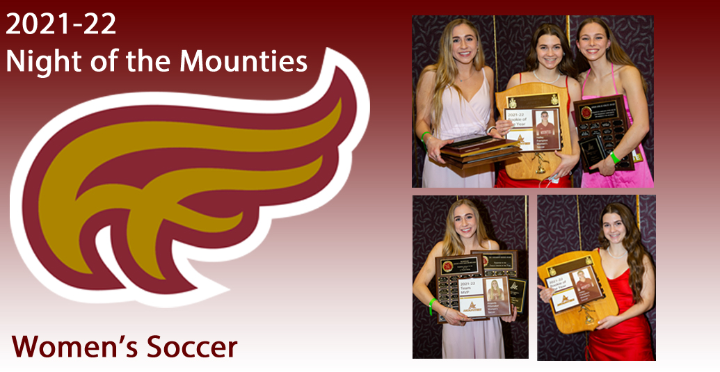 2021-22 Night of the Mounties Women's Soccer Awards