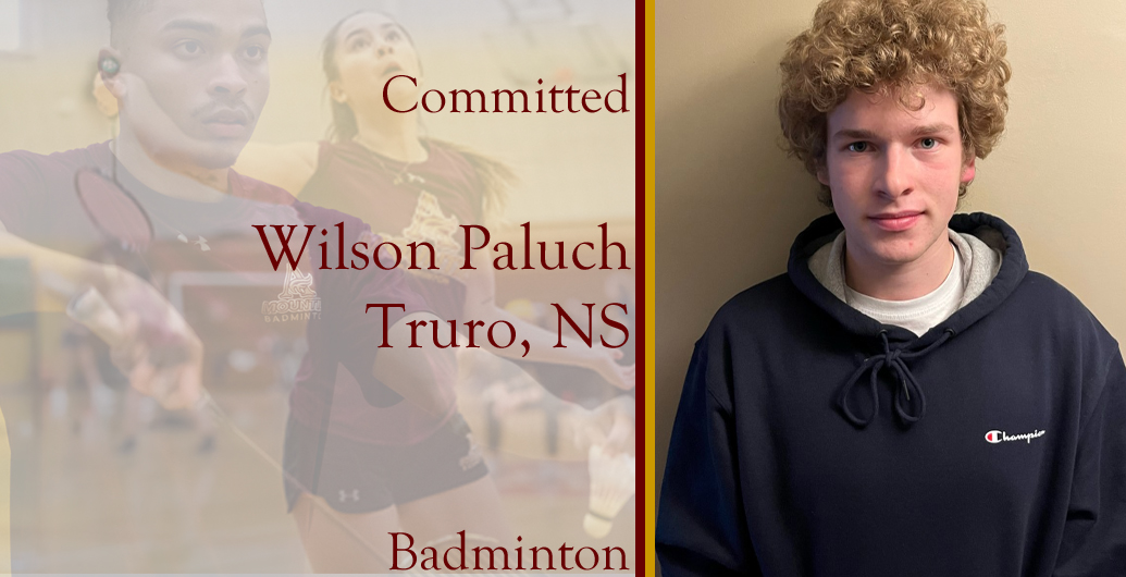 Mounties Badminton Welcomes Wilson Paluch