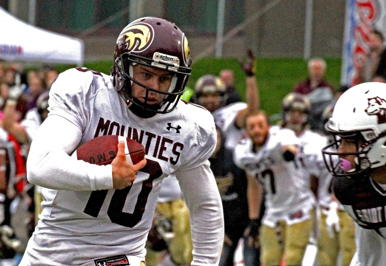 Mounties Clinch Playoff Spot with 38-0 Road Win Over Saint Mary's