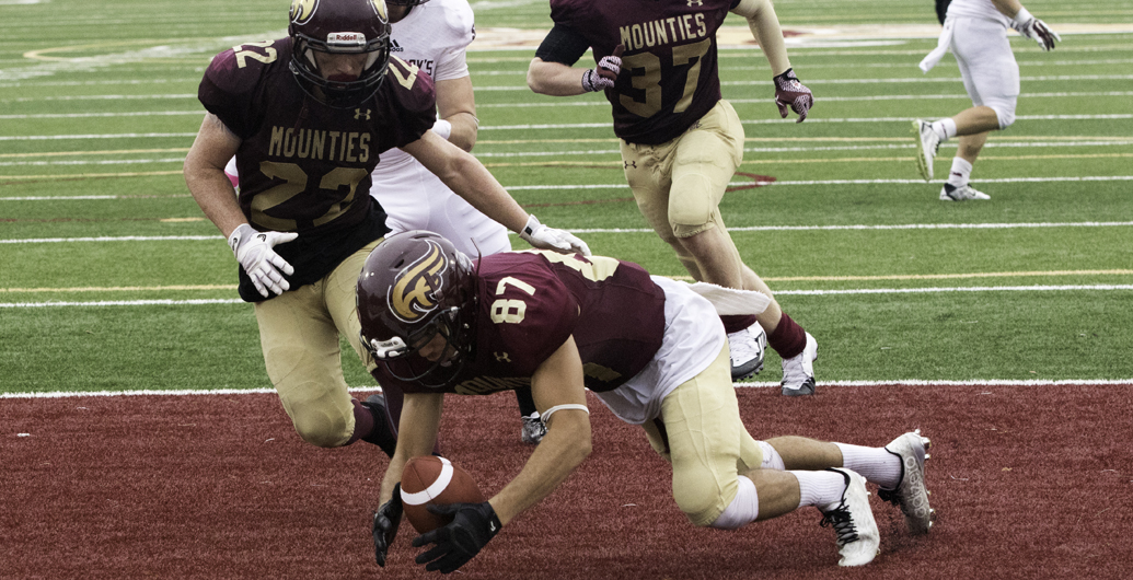 Mounties clinch playoff berth with 39-9 win over Saint Mary's