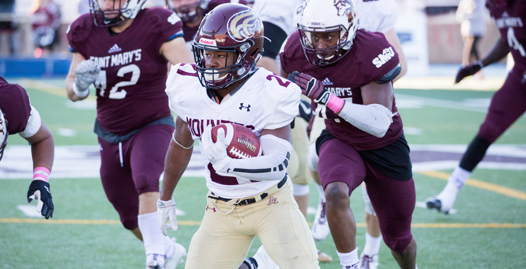 Mounties finish season with thrilling 26-25 win over Saint Mary's