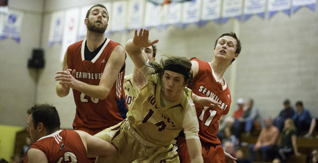 Mounties Men's basketball remain in first place