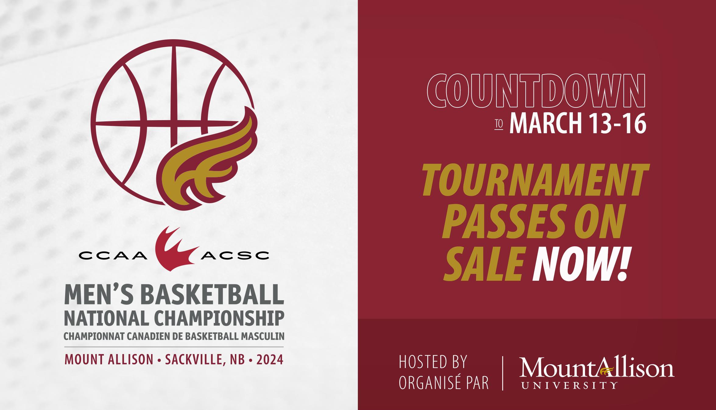2024 CCAA Men's Basketball National Championship - Tournament passes on sale now!