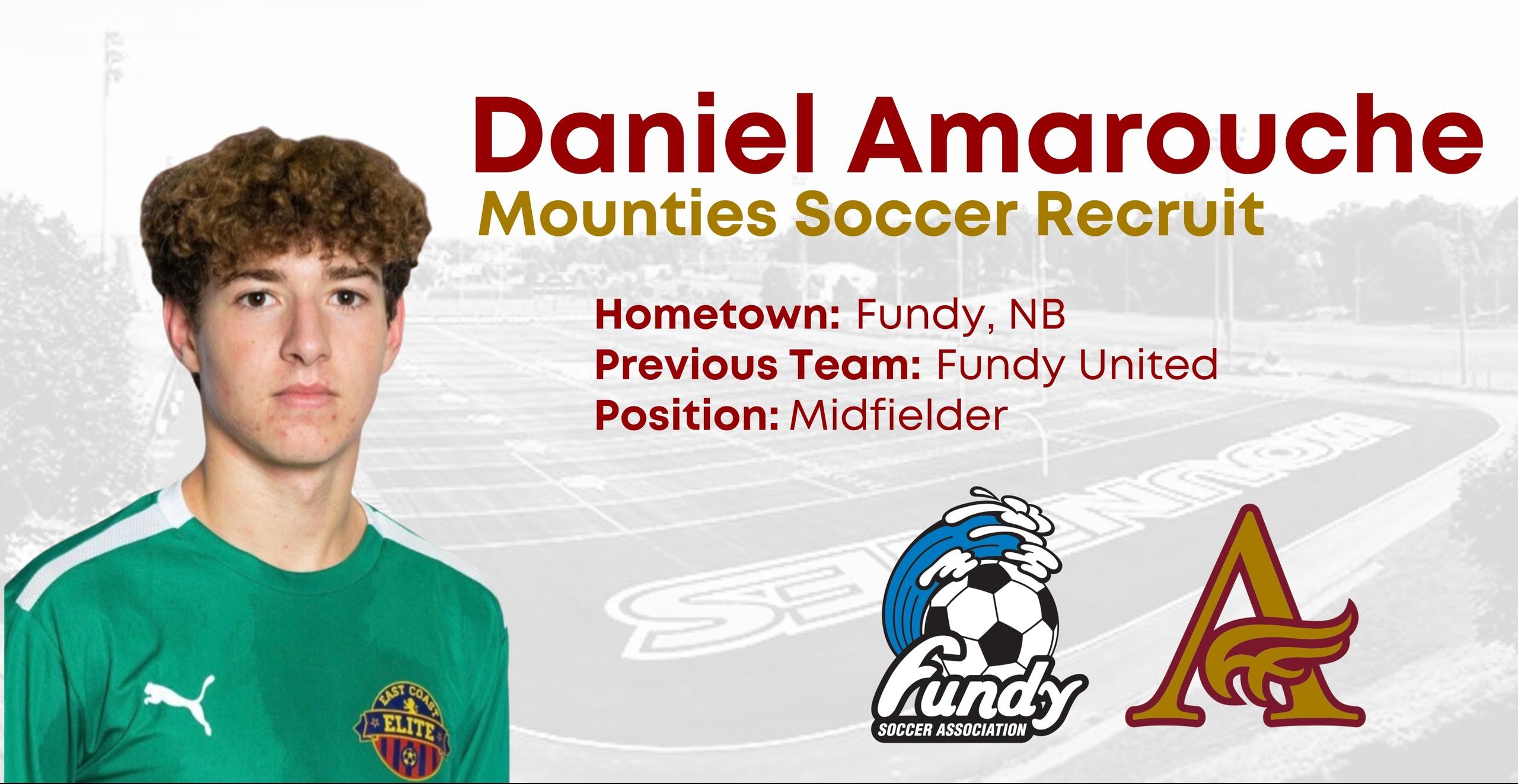 Daniel Amarouche Joins Mounties Men's Soccer for 2023-24 Season