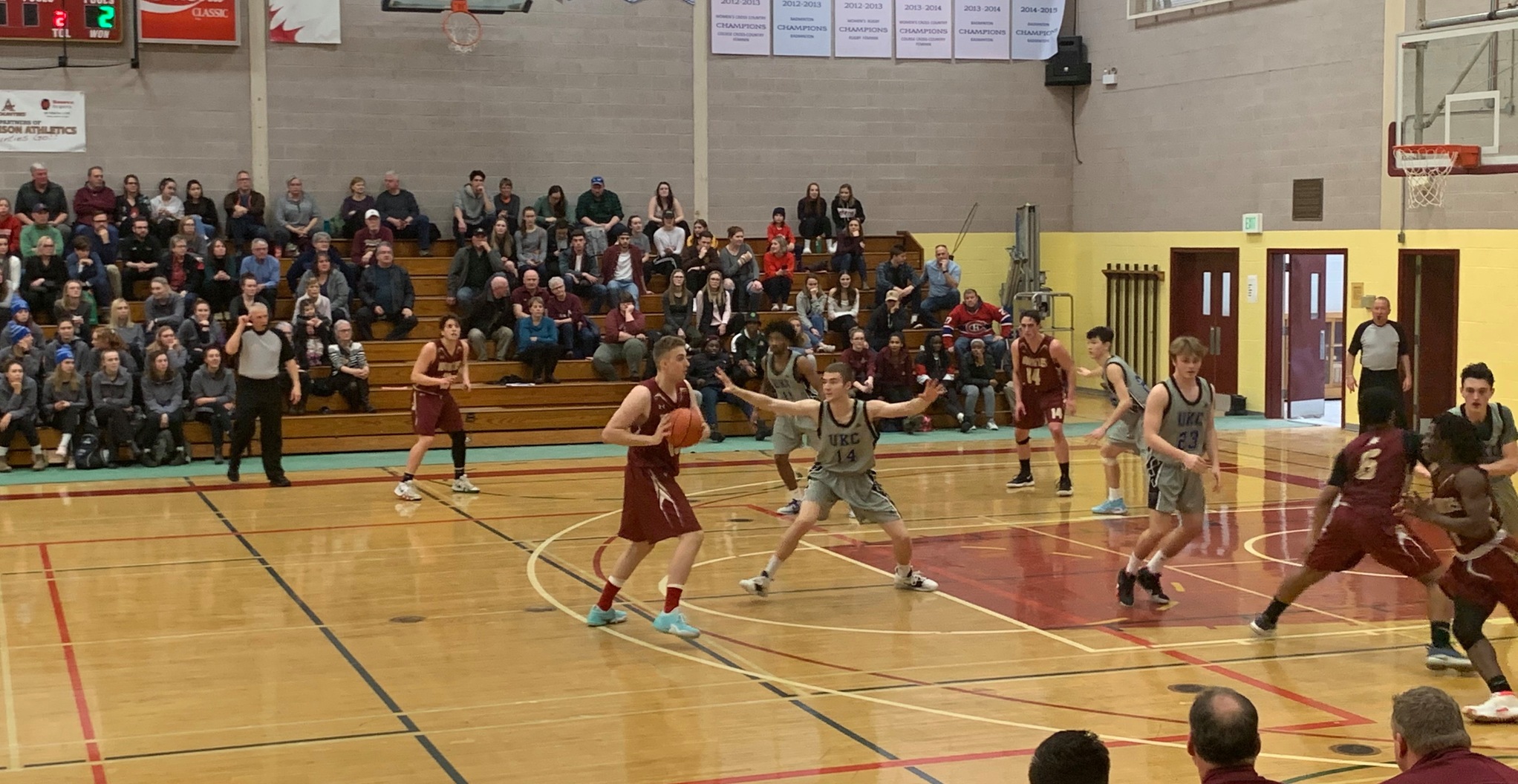 Men's Basketball Mounties Take The Win over UKC Blue Devils-9th in a row!