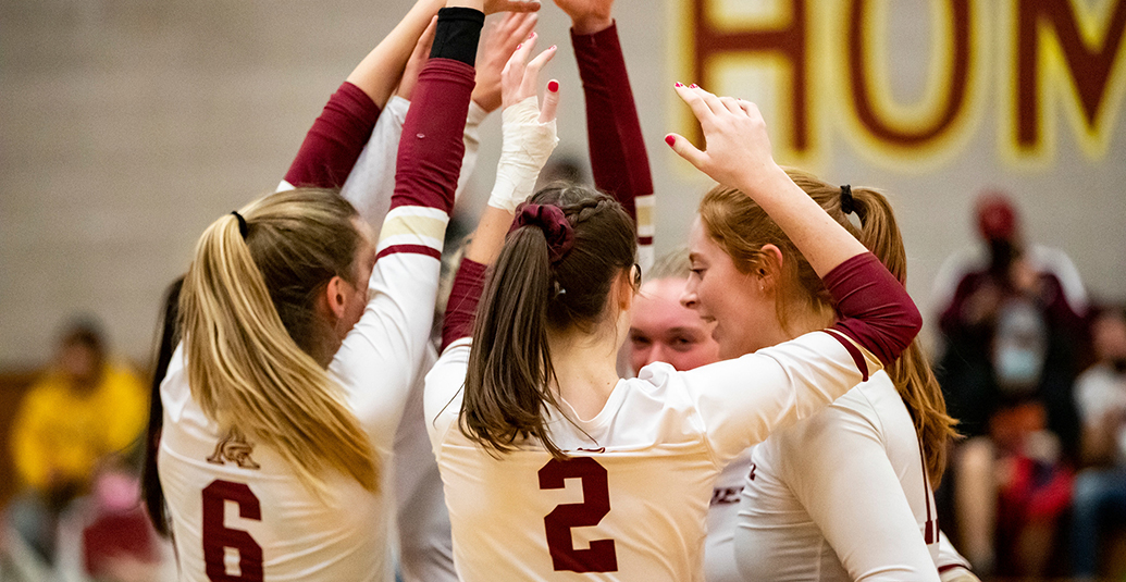 Volleyball Mounties move to 2-1 with win at Kings