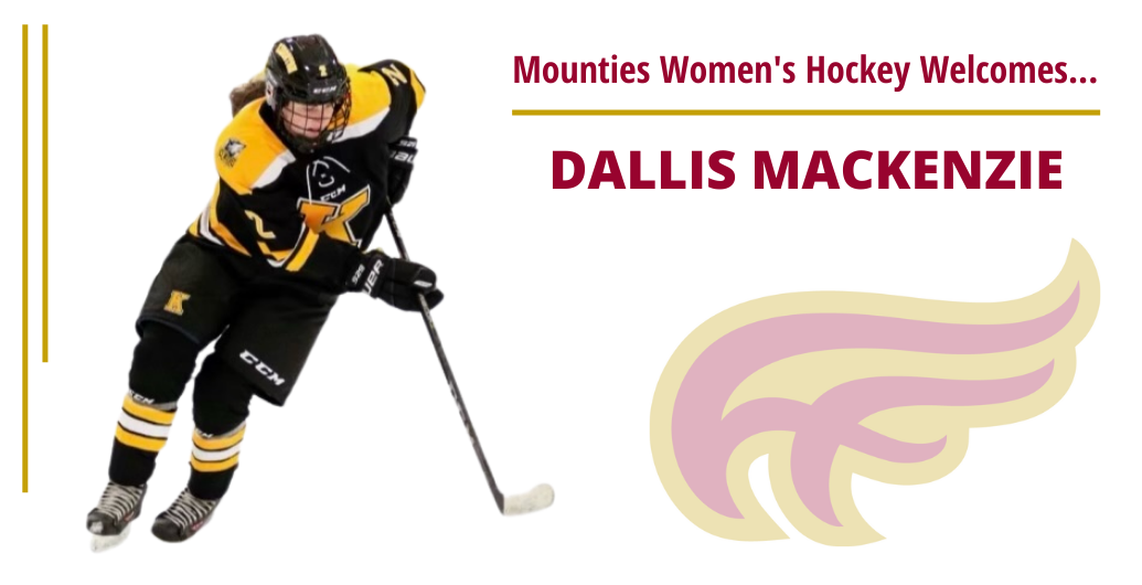 Dallis Mackenzie to join Mounties Women's Hockey in 2022-23