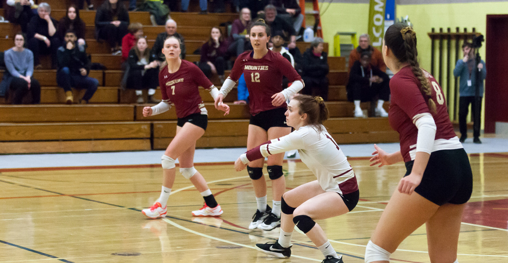 Mounties advance to ACAA Women's Volleyball semi with 5 set win