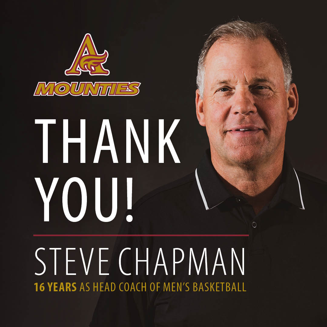 Steve Chapman stepping down after 16 years as Head Coach of Men’s Basketball