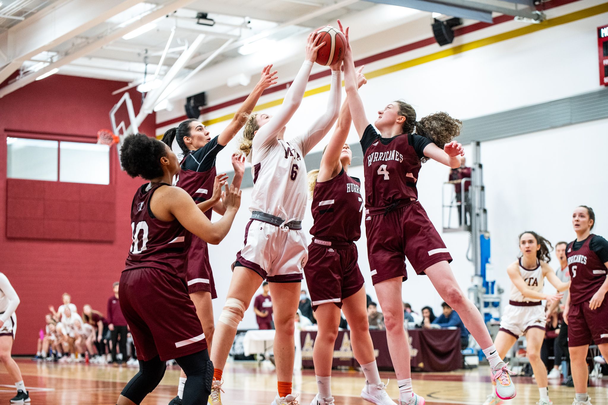 Mounties break in new gym with win against Hurricanes