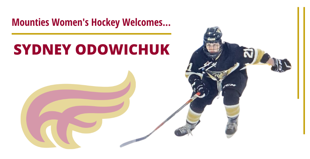 Sydney Odowichuk to join Mounties Women's Hockey in 2022-23